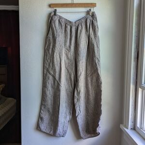 Flax linen pants
